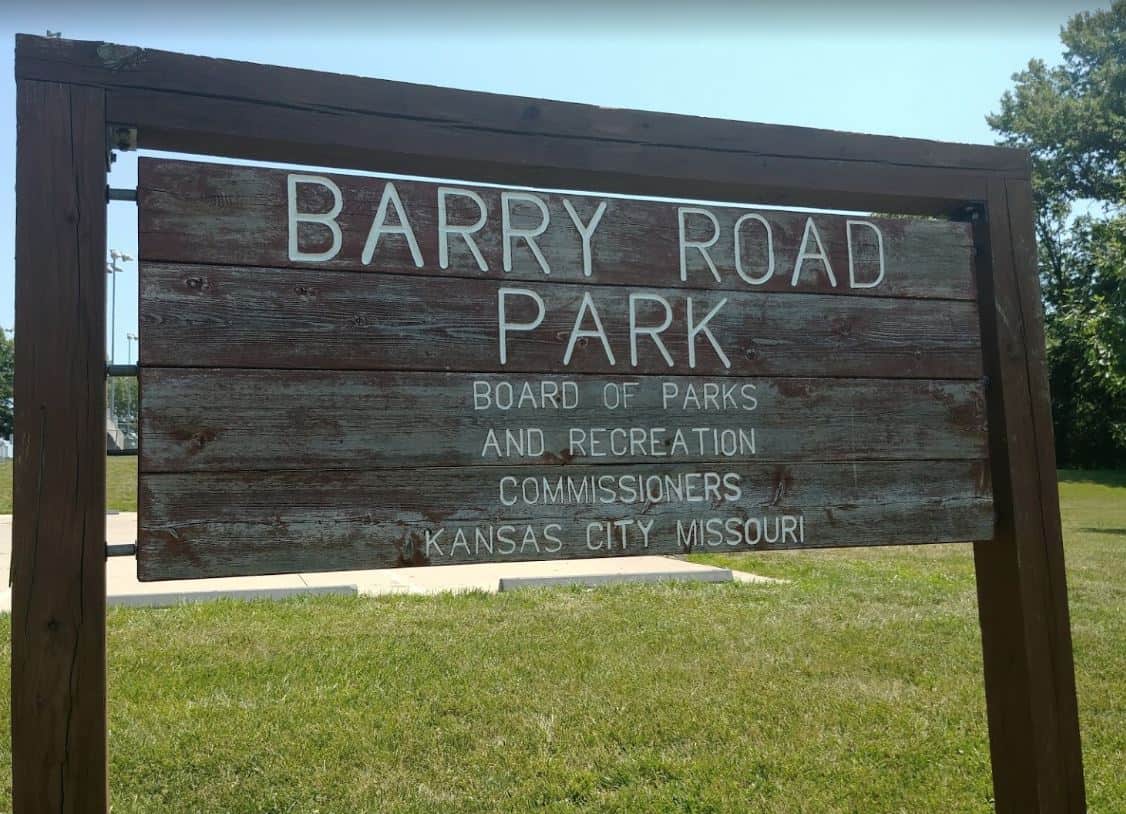 Barry Road Park Sign