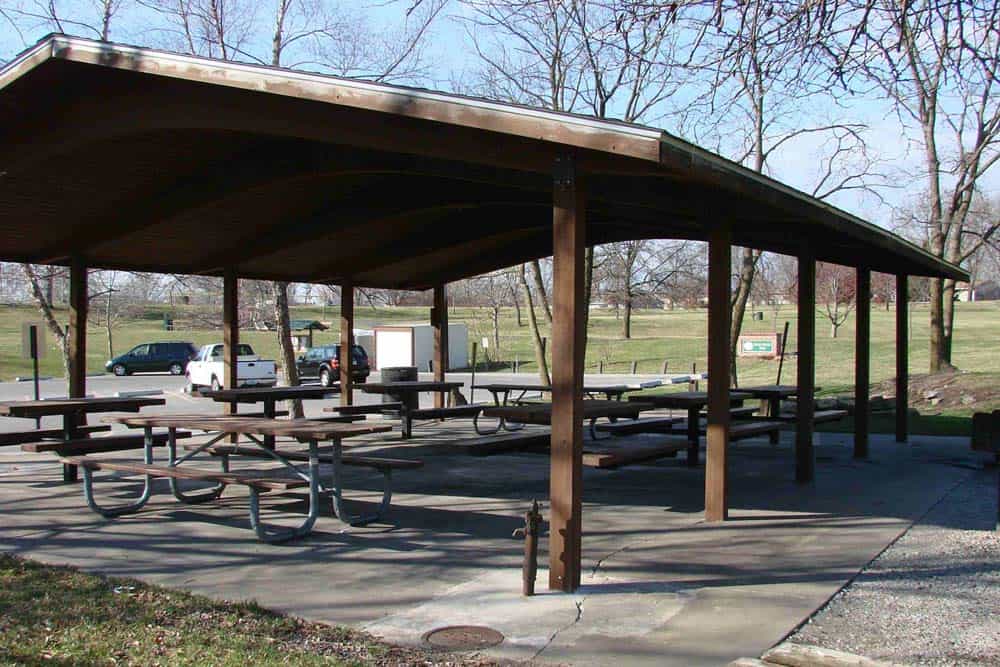 barry platte park shelter parking lot